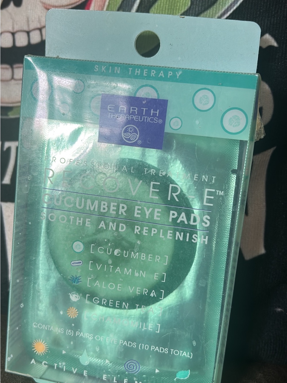 Earth Therapeutics Cucumber Eye Pads – Soothing Refresh for Women